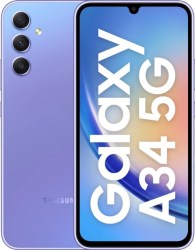 Смартфон Samsung Galaxy A34 5G фиолетовый
